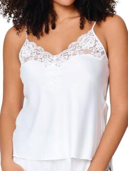 LingaDore Night 8301 Ivory Spaghetti Top