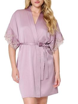 LingaDore Night 8302 Taupe Kimono
