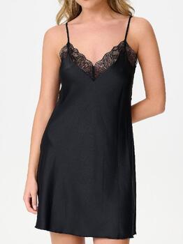 LingaDore Night 8501 Black Slipdress