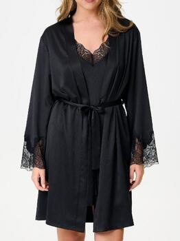 LingaDore Night 8501 Black Kimono
