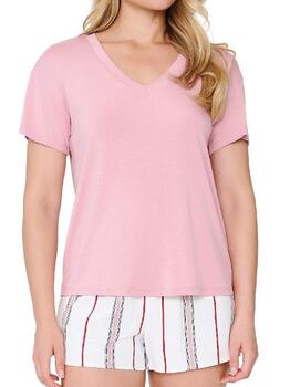LingaDore Night 8418 Pink/Print Shortama