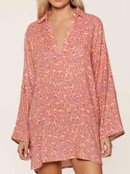 LingaDore Night 8115 Leopard Nightdress