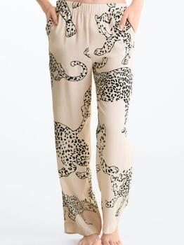 Lisca Nachtmode Tamara Leopard Spots Pyjama Pant