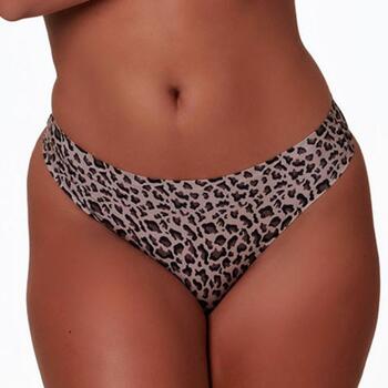 After Eden Unlimited Animal Print Thong