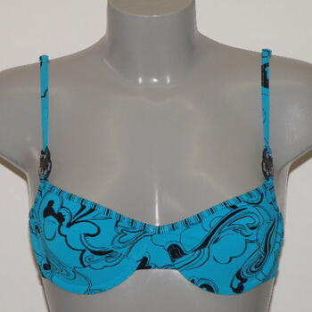 MARLIES DEKKERS SD WES WILSON DEEP Blue/Black Soft-Cup bikinitop