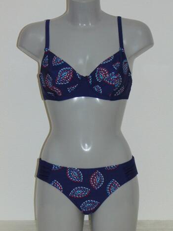 NICKEY NOBEL DANIEK Navy Soft-Cup bikini