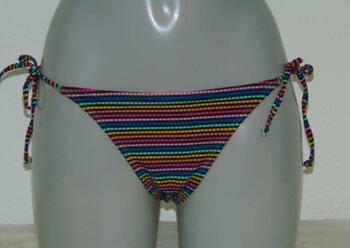 LINGADORE BEACH IPANEMA Black/Print Tanga Brief