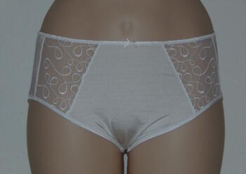 ELBRINA CURLY White Slip