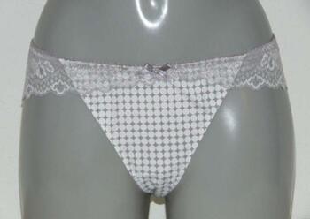 CYBÉLE DOTTED  White/Grey slip