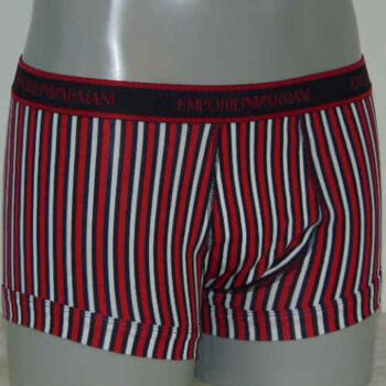 ARMANI TRUNK Red/Blue Stripe short