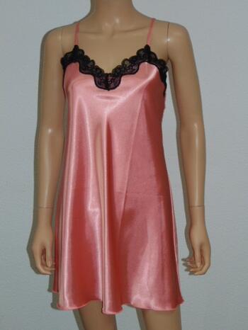 LINGADORE LIQUID Pink/Black Chemise