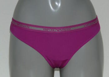 EMPORIO ARMANI Fuchsia/Silver Brazilian slip