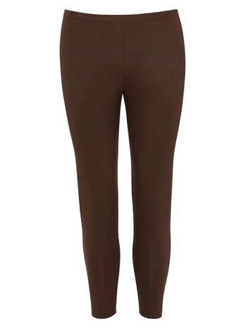 Eva Fashionista Brown Capri Legging