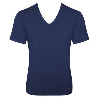 SLOGGI MEN ZERO FEEL V-NECK T shirt Navy Blue