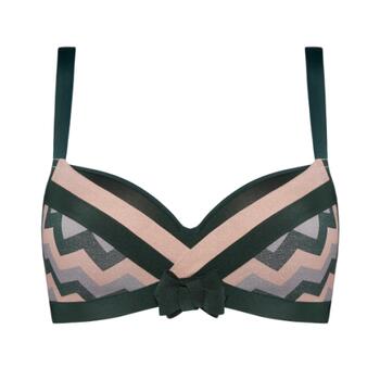 MARLIES DEKKERS COURAGE Zigzag print bh