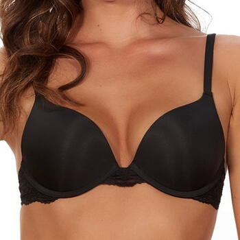 After Eden Basic Two Way Boost in recycled fabric and lace and multifunctional straps Black