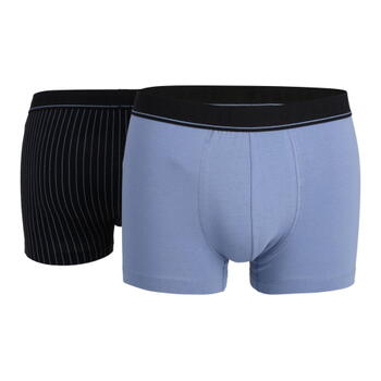 BUGATTI PARIS Blue / Stripe Boxershort 2 Pack
