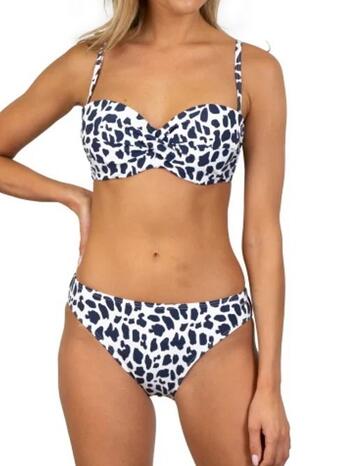 Bomain Tasmanie Marine Blauw Bandeau Bikini