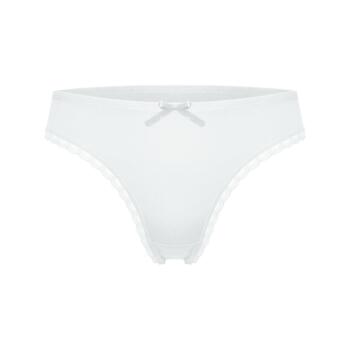 Gianvaglia Embroidery White String