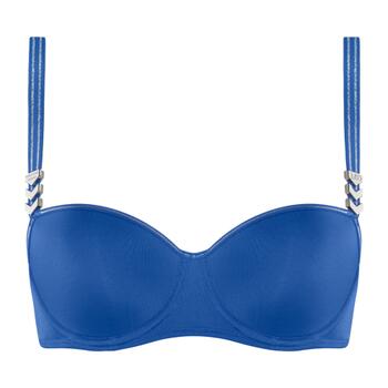 MARLIES DEKKERS SKY HIGH Blue and Silver Balconette bh