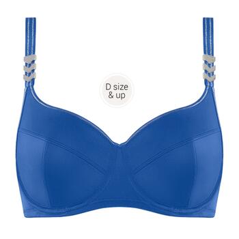 MARLIES DEKKERS SKY HIGH Blue/Silver soft cup bh