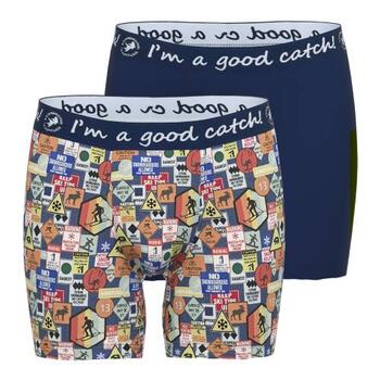 A FISH NAMED FRED  WINTERSPORT Boxershorts 2 pack
