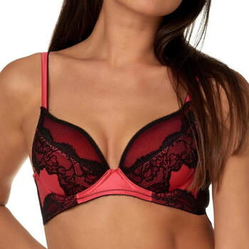 AFTER EDEN NORREE  Black/Red Two way Boost Push up bh