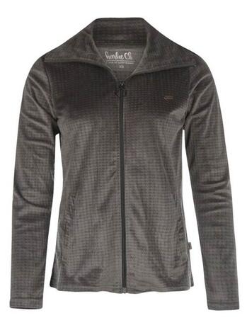 Charlie Choe Wild Nights Dames Lounge Vest Donkergrijs Velours