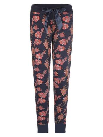 Charlie Choe Wild Flora Pyjamabroek Indigo Blauw Bloemen