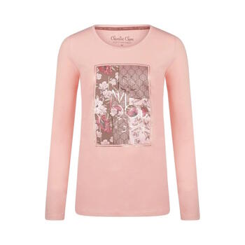 Charlie Choe Warm nightsPyjama Shirt Peach