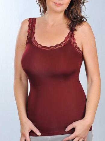 TOKER TOP LACE STRAPS Bordeaux 30