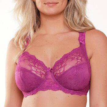 LINGADORE DAILY FULL Coverage Lace bh Raspberry Soft cup bh