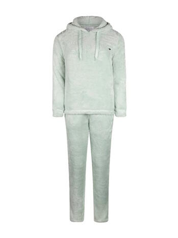 Charlie Choe Homewear Set Licht Aqua Teddy
