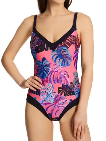 Anita Beach Madita rose paars badpak