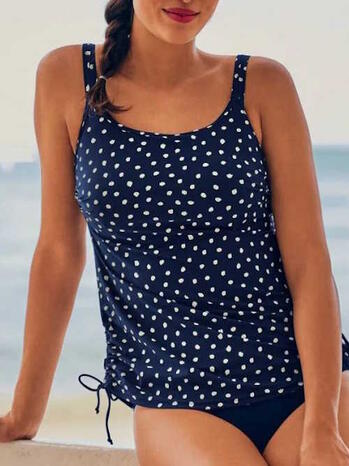 Anita Badmode Alassio Blue Dot Prothese Tankini Top