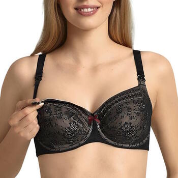Anita Maternity Fleur Voedingsbh zwart