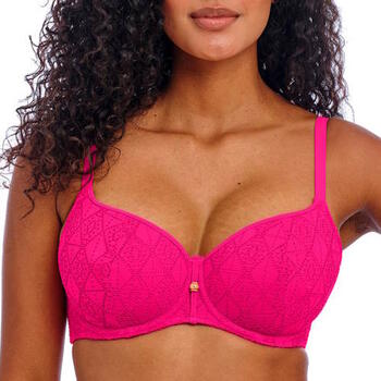 Freya Swim Nomad Nights Sweetheart Bikini Top Fuchsia