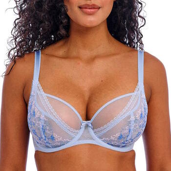 Freya Sydnie High Apex Plunge Bra Chambray