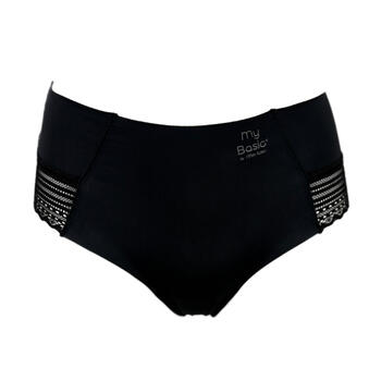 MY BASIC Micro Lace short zwart