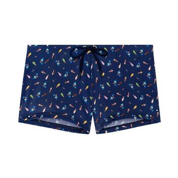 HOM Swimwear Summer Swim Shorts Navy Print