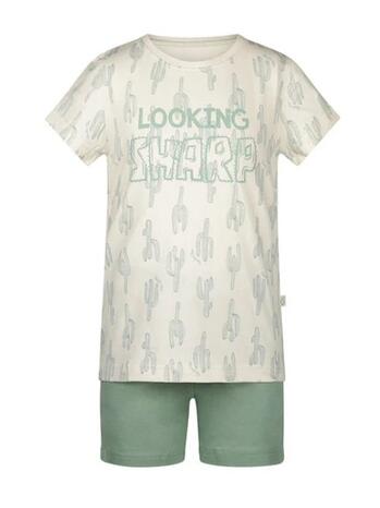 Charlie Choe Fresh Summer Nights Green/Print Heren Shortama