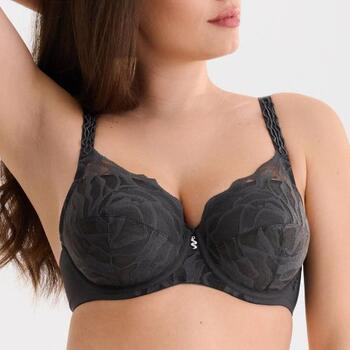 Lisca River Voorgevormde-Bh  - Cupmaat F En G Anthracite Grey
