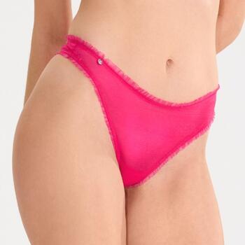 Lisca Shiny Star String High Leg Pink Shine
