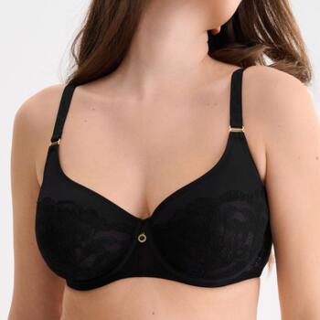 Lisca Robin Beugel-Bh  - Cupmaat F En G Black