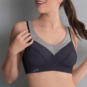 Anita Active PanAlp wool Sportbeha Antraciet/melange