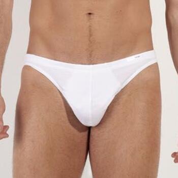 HOM Premium Cotton Comfort Micro Briefs White