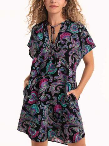 Rosa Faia Badmode Sola Jurk Black