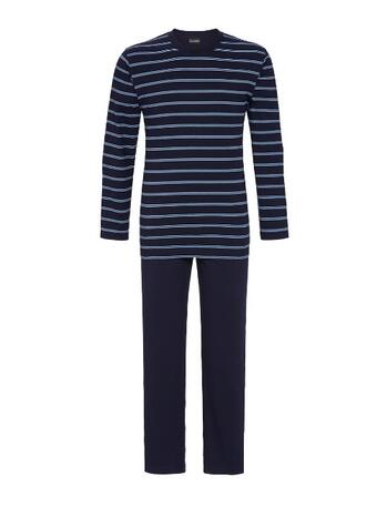 Ringella Heren Pyjama mit Rundhals-Ausschnitt Dark Navy CM41203-240