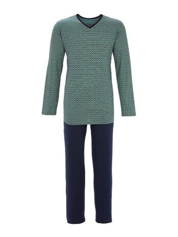 Ringella Heren Pyjama mit V-Ausschnitt Cyprus 5541203-572