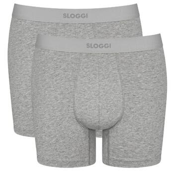 Sloggi Men EVER Ease Short 2P Dark Grey Melange